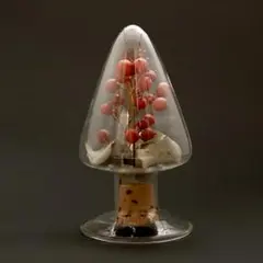 ハンドメイド　TREE　テラリウム　北欧風　ツリーオブジェ　クリスマスの小物にも