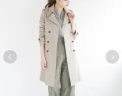 試着のみリボントレンチコート