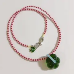no.426／a'moureveビーズネックレス　ハンドメイド