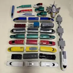 プラレール新幹線蒸気機関車貨物列車スシローコラボ等車両セット