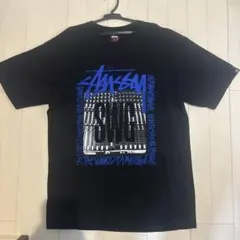 STUSSY ブラック Tシャツ グラフィック