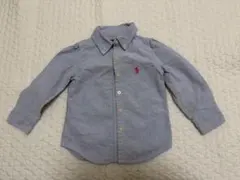 2/2T 90cm Ralph Lauren シャツ 水色