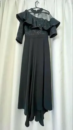 リリーブラウン ロングパンツドレス　ワンショルダー