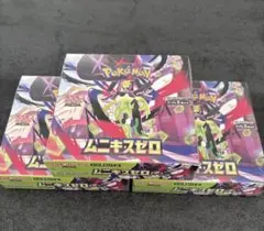 ポケモンカードゲーム ムニキスゼロ シュリンク付 3box+メガエルレイド