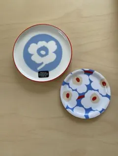 マリメッコ 新作 Unikko 20.5cm プレート 2枚セット - メルカリ