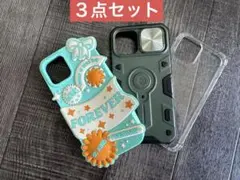 工作材料に、iPhone 12 pro スマホケース　12プロ　３点セット