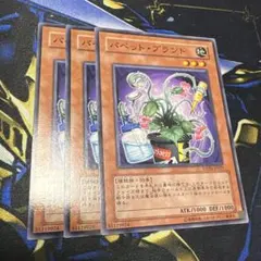 遊戯王 パペットプラント ノーマル 3枚