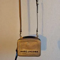 MARC JACOBS THE BOX 20 ショルダーバッグ ゴールド