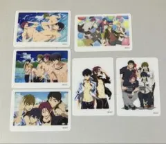 匿名配送】Free! 遙 真琴 凛 渚 怜 ミニフォトカード ホロ - メルカリ