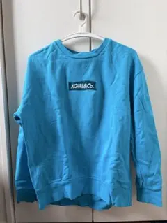 美品 XGIRL&Co. 青 トレーナー 長袖