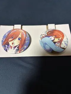 五等分の花嫁　中野三玖　缶バッジ