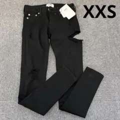 GYDA スキニー　黒　XXS