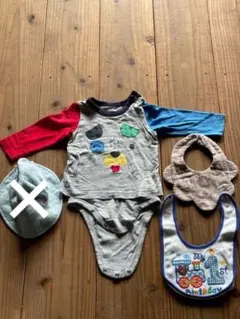 【10/29まとめて処分】ベビー服　ロンパース　スタイ　まとめてSALE