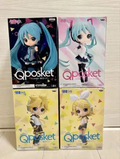 F-hm663「初音ミク Qposket」4点セット F-hm663「初音ミク Qposket」4点セット Full Set) Hatsune Miku