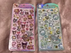 うるちゅるポップシール　ポチャッコ　日焼けサンリオ　2枚セット