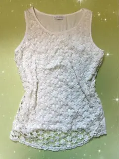 フェアリーグランジ ★花柄レース　タンクトップのサムネイル