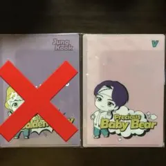 BTS tinytanクリアファイルV