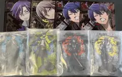 セガラッキーくじ　桃源暗鬼　真澄　無人　迅　深夜　アクリルスタンド　色紙　8