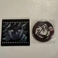 ⭐︎【鬼滅の刃】ダイニング お楽しみくじ フィルム風クリアカード 缶バッジ 童磨