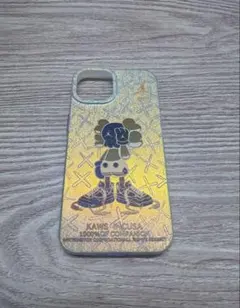 KAWS iPhone14用ハードケース オーロラカラー