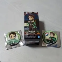 竃門炭次郎　鬼滅の刃　ワーコレ　namco限定　缶バッジ　３点セット!!