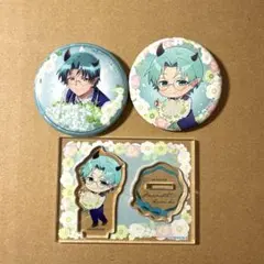 魔入りました！入間くん展 缶バッジ クロケル・ケロリ 入間展 - メルカリ