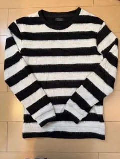 ZARA MAN ストライプニットセーター M