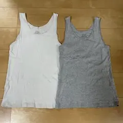 ローリーズファーム スーピマコットン　タンクトップ　L 2枚