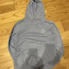 HUF ライトブルー パーカー 古着　AW ハフ　メンズ　レディース