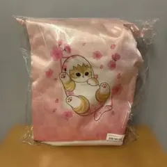 タイトー限定　モフサンド　巾着入りブランケット　桜満開　ピンク