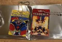 ヒロアカ　パッケージ風キーチェーン　オールマイト　エンデヴァー