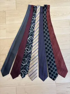 ネクタイセット 多様なデザイン ７本