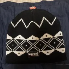 Supreme 幾何学模様 ニット帽