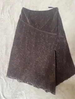 アシメ ロングスカート