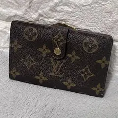 人気✨ルイヴィトン モノグラム ヴィエノワ がま口 二つ折り 財布 M61663