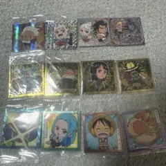 アニメキャラクター ホログラムステッカー 12枚セット