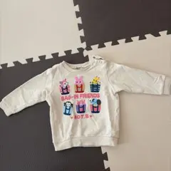 トレーナー クリーム色