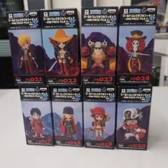 ワンピースフィルムZ ワーコレ 8体セット