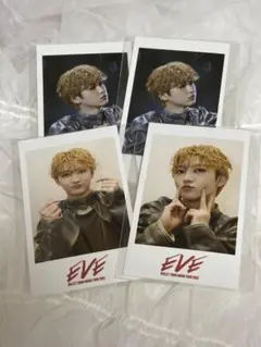 超特急 EVE ユーキ ミニフォト3種類4枚セット