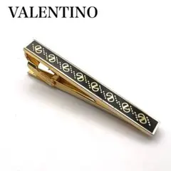 【美品】VALENTINO タイピン ゴールド ブラック Vロゴ コンビのサムネイル
