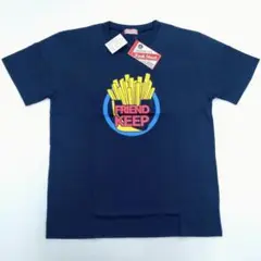 新品タグ付き　紺　ポテト　おもしろTシャツ　Lサイズ