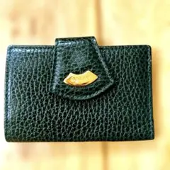 OLD⭐︎BALLY キーケース 6連 レザー グリーン系 ゴールド金具のサムネイル