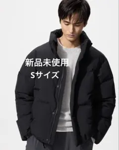 UNIQLO 新品未使用タグ付き シームレスダウンジャケット(ブラック/S)