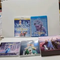 アナと雪の女王 MovieNEX('13米)〈2枚組〉5点セット