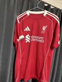 ほぼ新品未使用　25/26 リヴァプール　ホームユニフォーム　Lサイズ