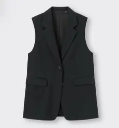 ジーユー　オーバーサイズテーラードベストZ