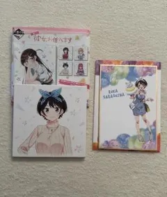 彼女、お借りします　直筆サイン入りキャンバスボード TVアニメ『彼女、お借りします』 - 水原千鶴 Ani-Art キャンバス