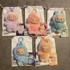 POP MART ラブブ エナジー ぬいぐるみ 5体セット