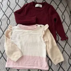 H&M ニットセーター 2点セット 18-24ヶ月 2-3歳