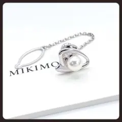 MIKIMOTO ミキモト パール タイピン シルバー 6.5mmのサムネイル